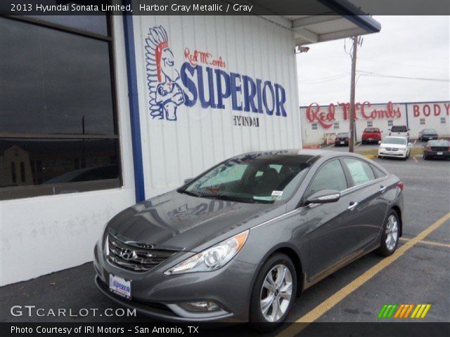 2013 Hyundai Sonata Limited in Harbor Gray Metallic