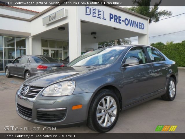 2010 Volkswagen Jetta SE Sedan in Platinum Grey Metallic