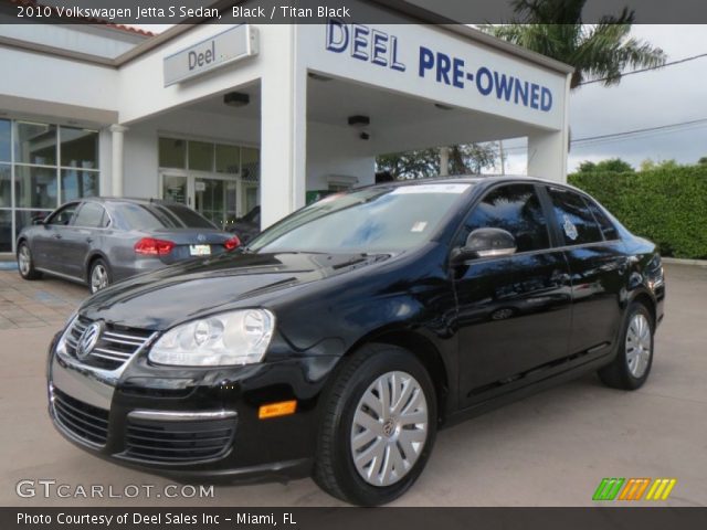 2010 Volkswagen Jetta S Sedan in Black