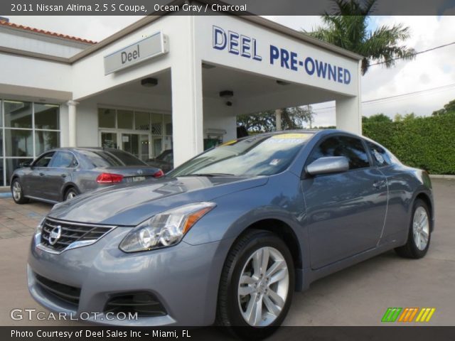2011 Nissan Altima 2.5 S Coupe in Ocean Gray