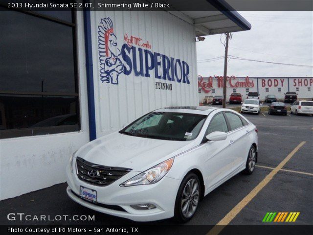 2013 Hyundai Sonata SE 2.0T in Shimmering White