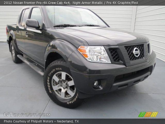 2012 Nissan Frontier Pro-4X Crew Cab 4x4 in Night Armor Metallic