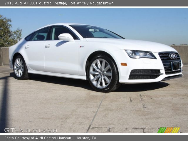 2013 Audi A7 3.0T quattro Prestige in Ibis White