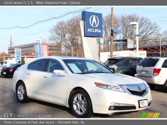 2010 Acura TL 3.5 in White Diamond Pearl