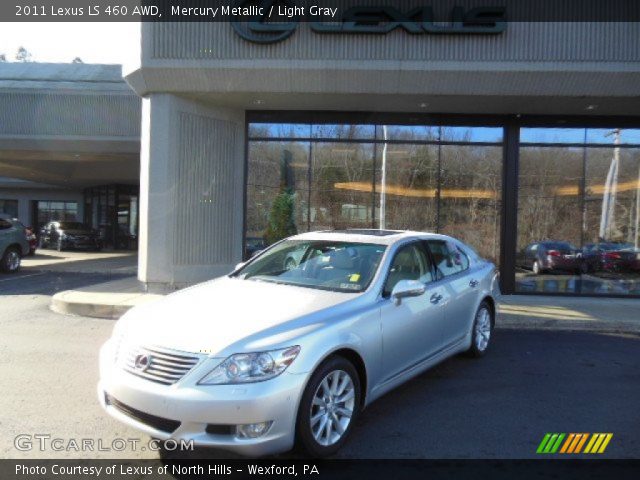 2011 Lexus LS 460 AWD in Mercury Metallic