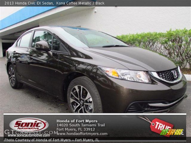 2013 Honda Civic EX Sedan in Kona Coffee Metallic