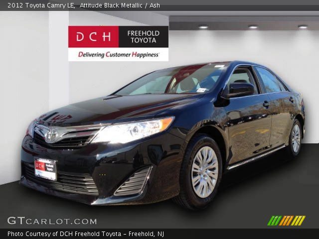 2012 Toyota Camry LE in Attitude Black Metallic