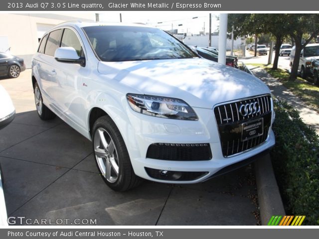 2013 Audi Q7 3.0 S Line quattro in Glacier White Metallic