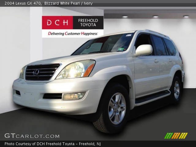 2004 Lexus GX 470 in Blizzard White Pearl
