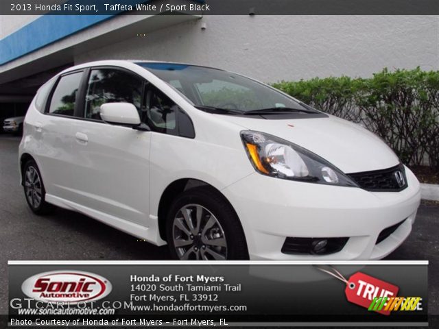 2013 Honda Fit Sport in Taffeta White