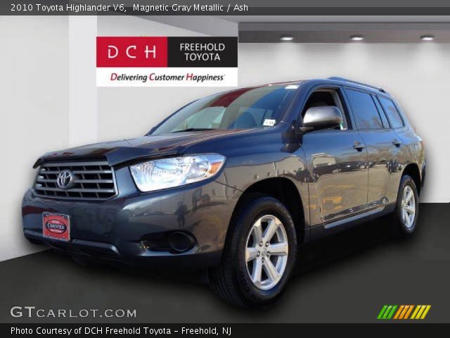 2010 Toyota Highlander V6 in Magnetic Gray Metallic