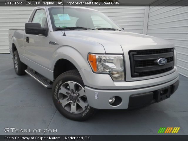 2013 Ford F150 STX Regular Cab in Ingot Silver Metallic