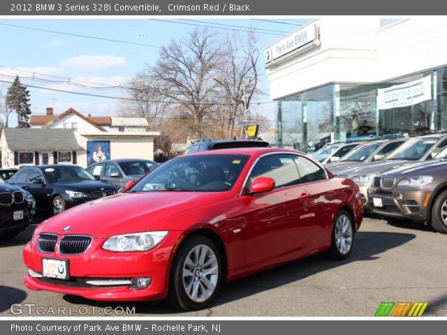 2012 BMW 3 Series 328i Convertible in Crimson Red