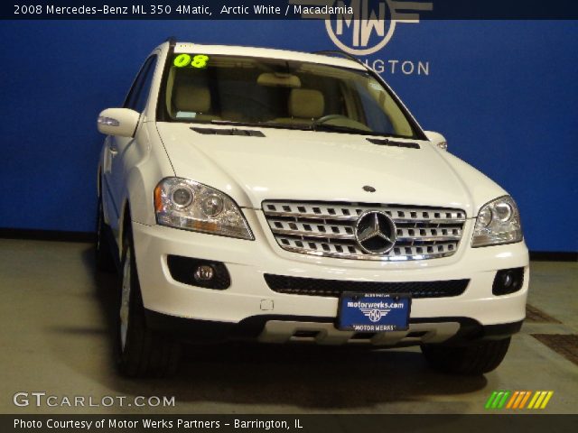2008 Mercedes-Benz ML 350 4Matic in Arctic White
