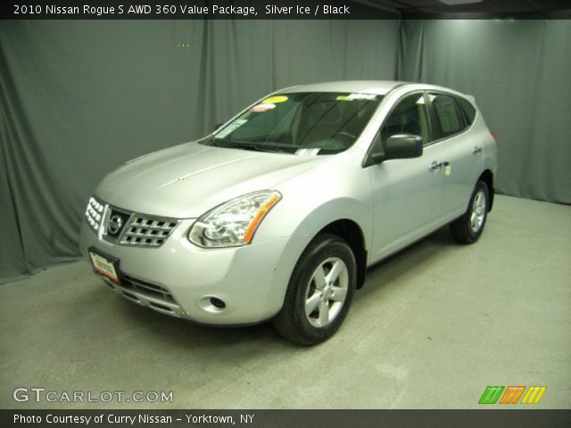 2010 Nissan Rogue S AWD 360 Value Package in Silver Ice
