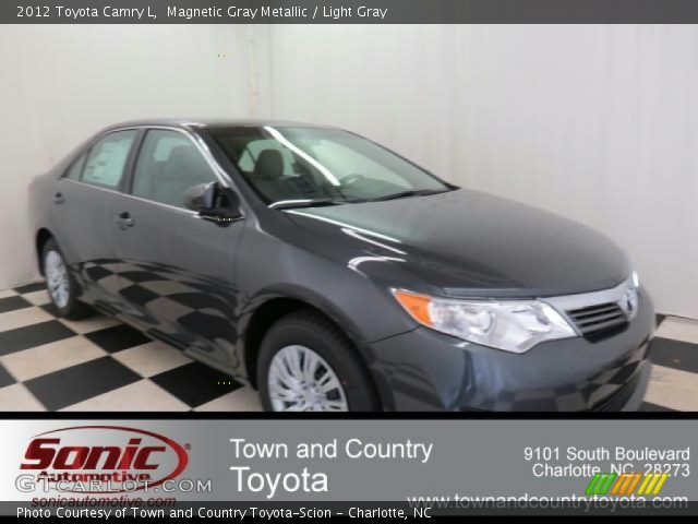 2012 Toyota Camry L in Magnetic Gray Metallic
