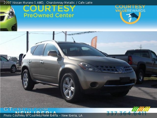 2007 Nissan Murano S AWD in Chardonnay Metallic
