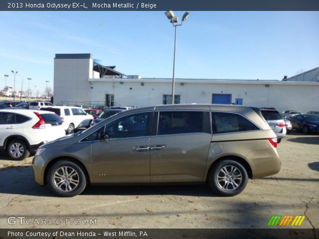 2013 Honda Odyssey EX-L in Mocha Metallic
