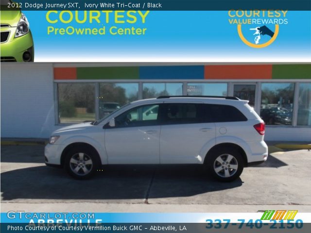 2012 Dodge Journey SXT in Ivory White Tri-Coat