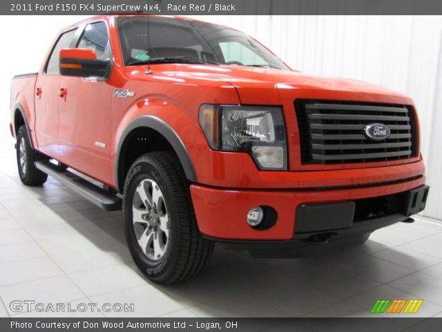 2011 Ford F150 FX4 SuperCrew 4x4 in Race Red