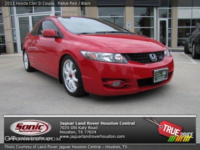 2011 Honda Civic Si Coupe in Rallye Red