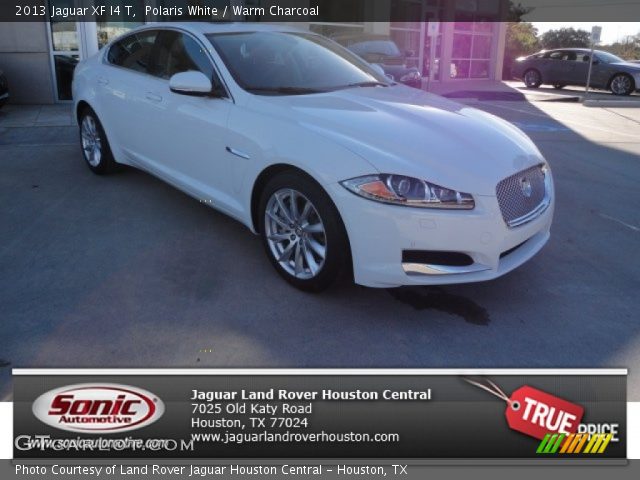 2013 Jaguar XF I4 T in Polaris White