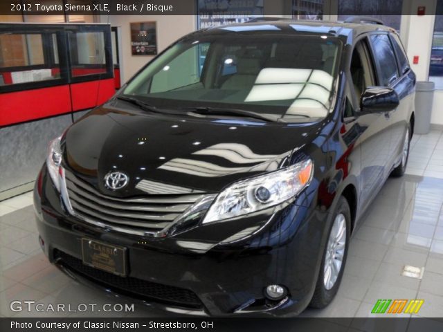 2012 Toyota Sienna XLE in Black