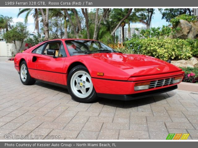 1989 Ferrari 328 GTB in Rosso Corsa (Red)