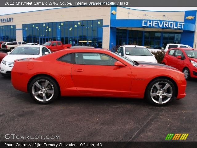 2012 Chevrolet Camaro SS/RS Coupe in Inferno Orange Metallic