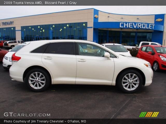 2009 Toyota Venza AWD in Blizzard Pearl