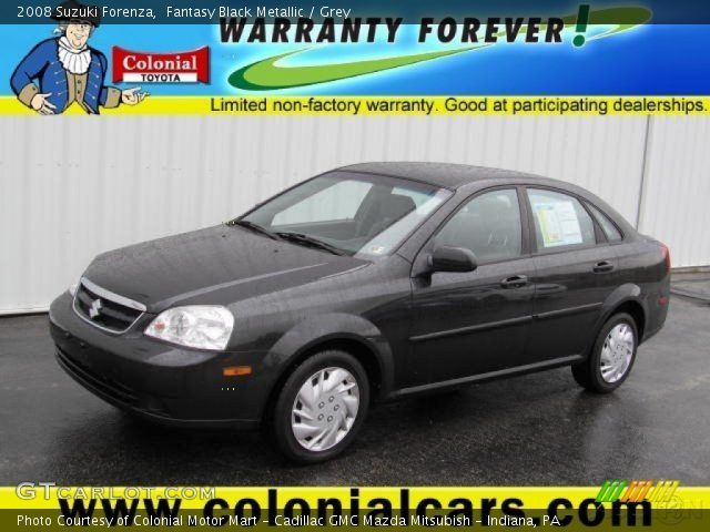 2008 Suzuki Forenza  in Fantasy Black Metallic