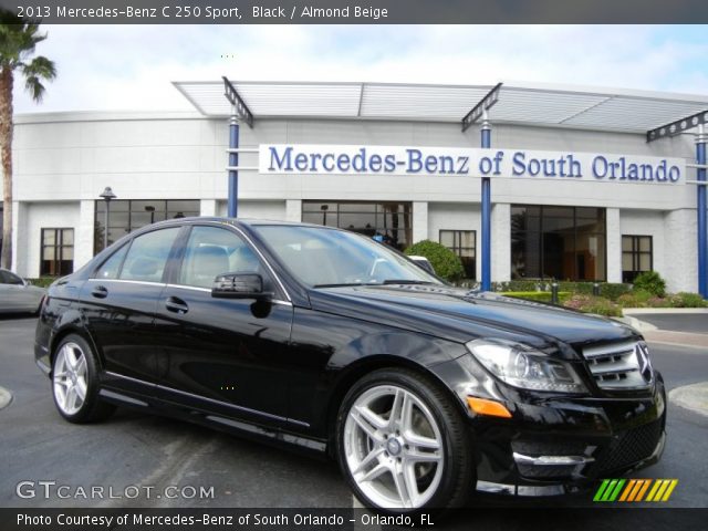 2013 Mercedes-Benz C 250 Sport in Black