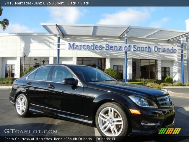 2013 Mercedes-Benz C 250 Sport in Black