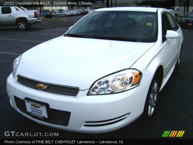 2012 Chevrolet Impala LT in Summit White