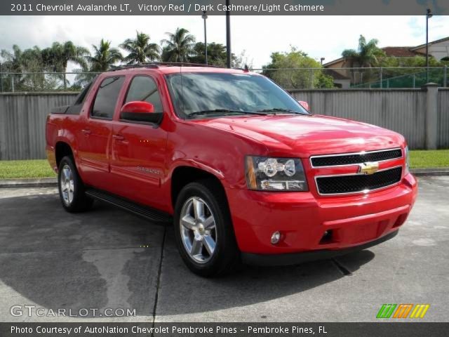 2011 Chevrolet Avalanche LT in Victory Red