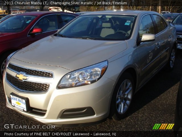 2013 Chevrolet Malibu LT in Champagne Silver Metallic