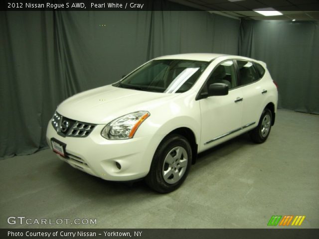 2012 Nissan Rogue S AWD in Pearl White