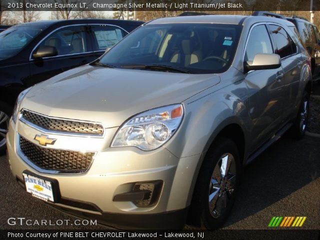 2013 Chevrolet Equinox LT in Champagne Silver Metallic