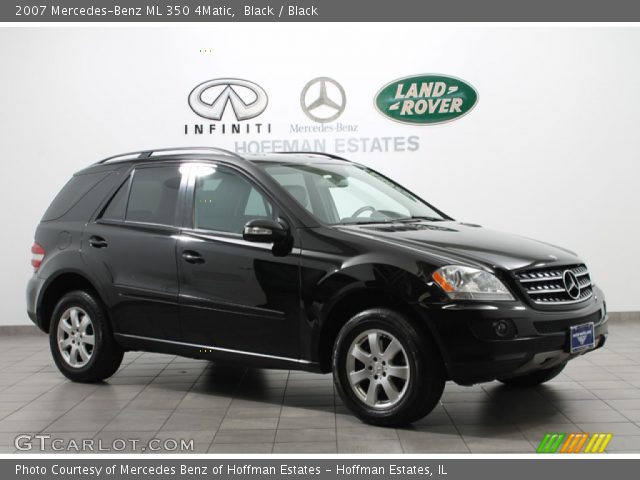 2007 Mercedes-Benz ML 350 4Matic in Black