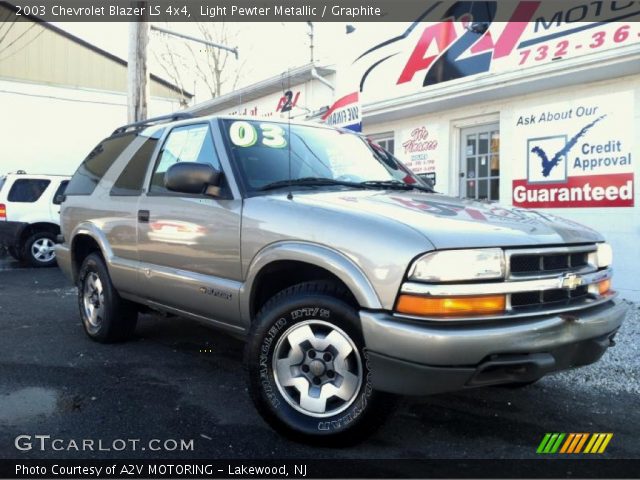 2003 Chevrolet Blazer LS 4x4 in Light Pewter Metallic