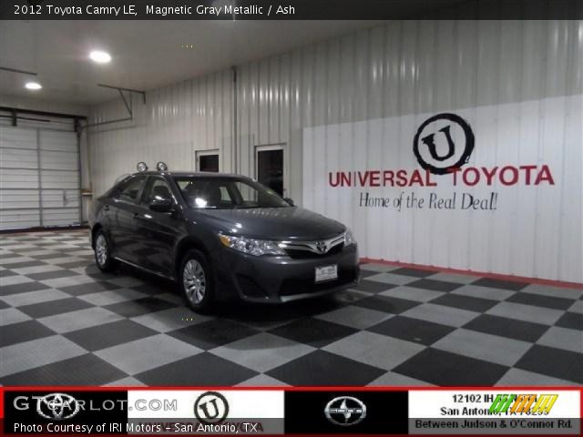 2012 Toyota Camry LE in Magnetic Gray Metallic