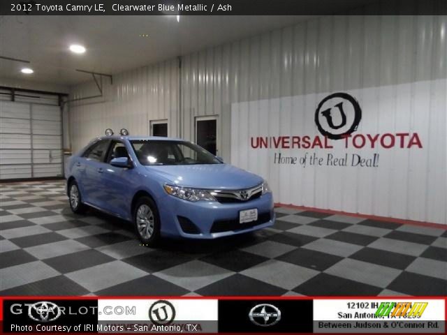 2012 Toyota Camry LE in Clearwater Blue Metallic
