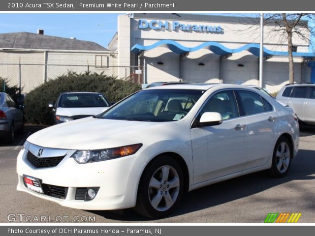 2010 Acura TSX Sedan in Premium White Pearl