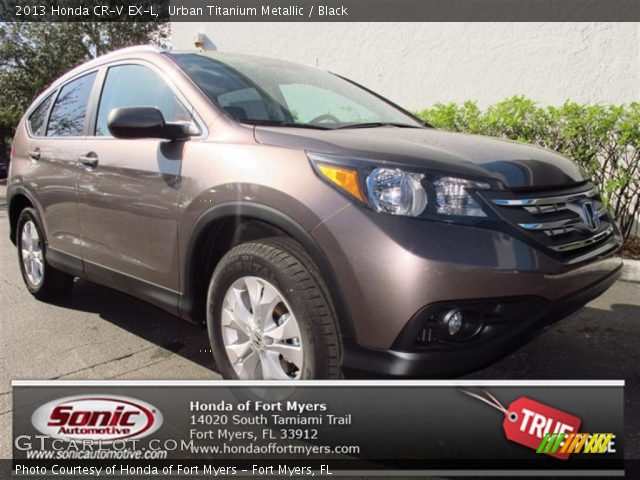 2013 Honda CR-V EX-L in Urban Titanium Metallic