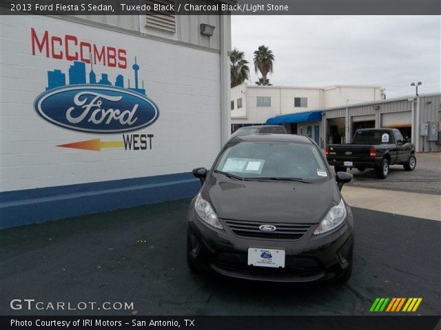 2013 Ford Fiesta S Sedan in Tuxedo Black