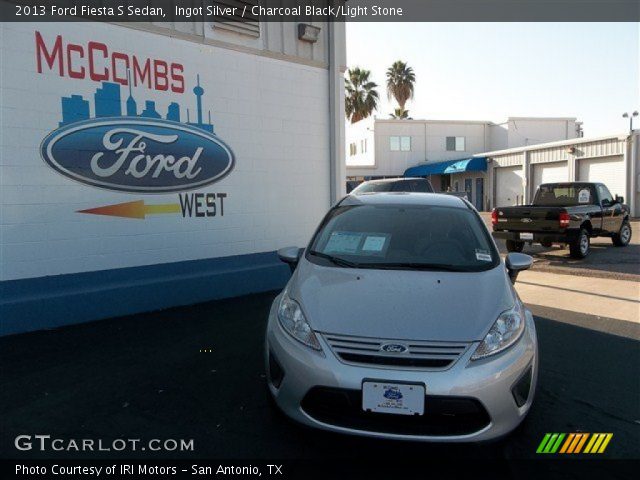 2013 Ford Fiesta S Sedan in Ingot Silver