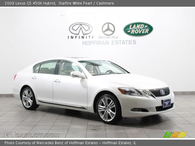 2009 Lexus GS 450h Hybrid in Starfire White Pearl