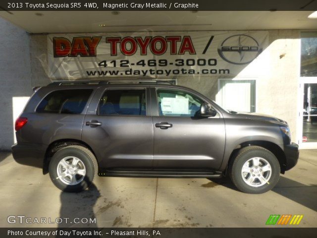 2013 Toyota Sequoia SR5 4WD in Magnetic Gray Metallic