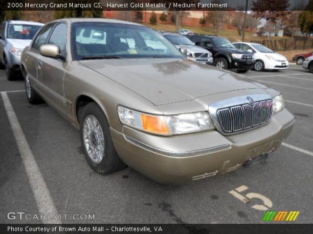 2000 Mercury Grand Marquis GS in Harvest Gold Metallic