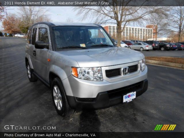 2011 Honda Element EX 4WD in Alabaster Silver Metallic
